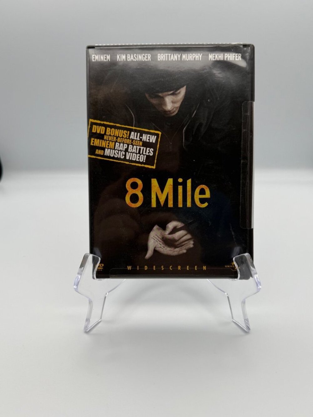 New Eminem 8 Mile Dvd WideScreen Edition Rap Battle Hip-Hop Drama Film Check Des